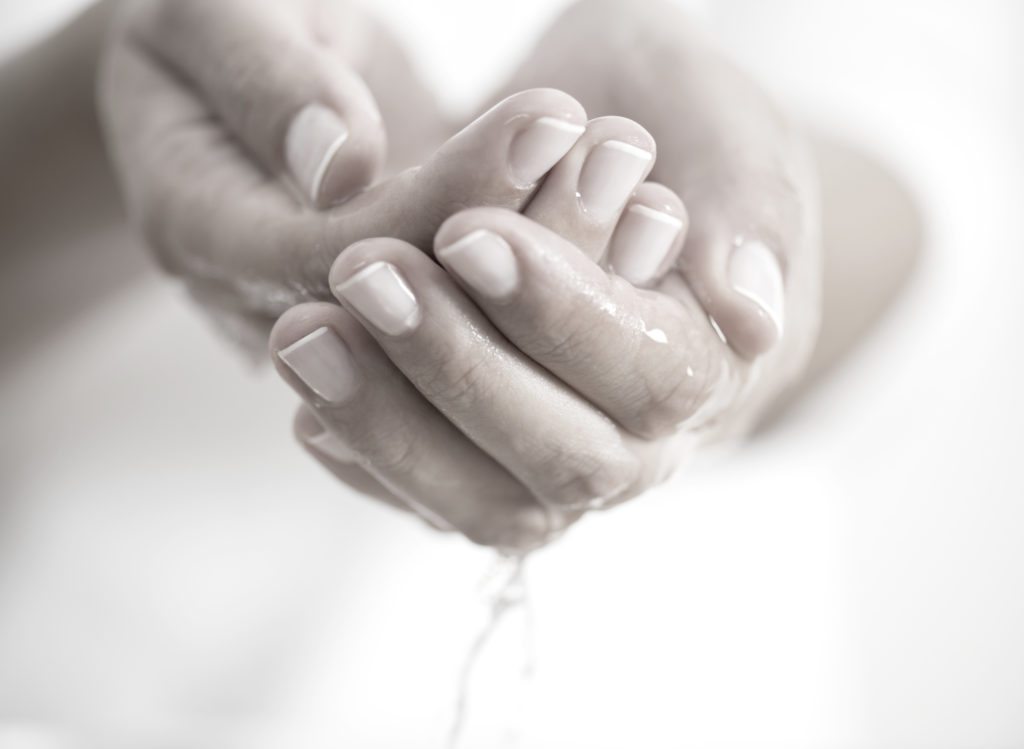 Hudpleje Farum, renser hænder